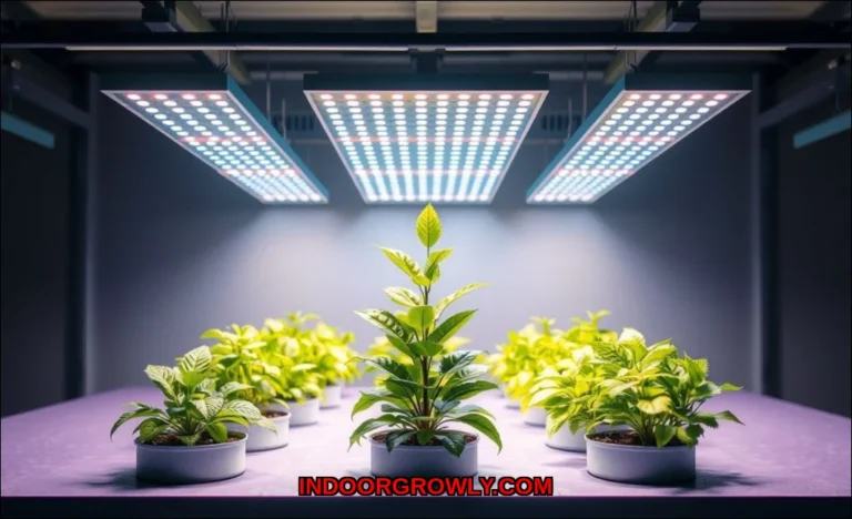 Clean vector illustration of how smart grow lights