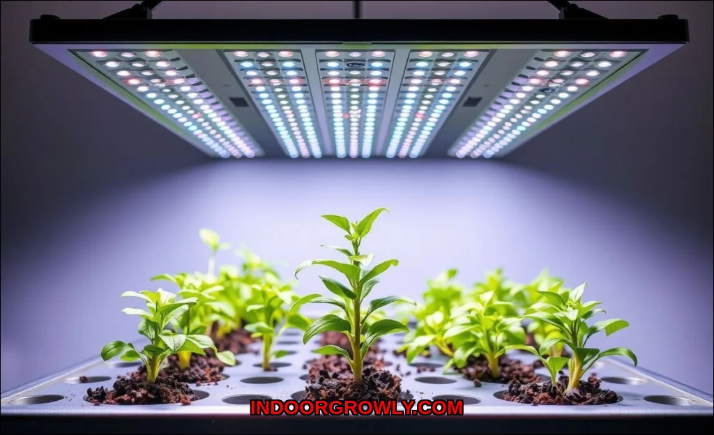 Clean vector illustration of choose smart grow lig