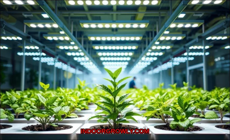 Clean vector illustration of what smart grow light