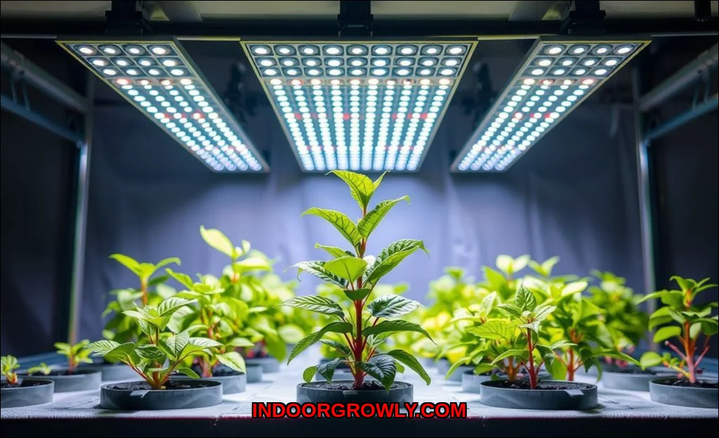 Clean vector illustration of why smart grow lights
