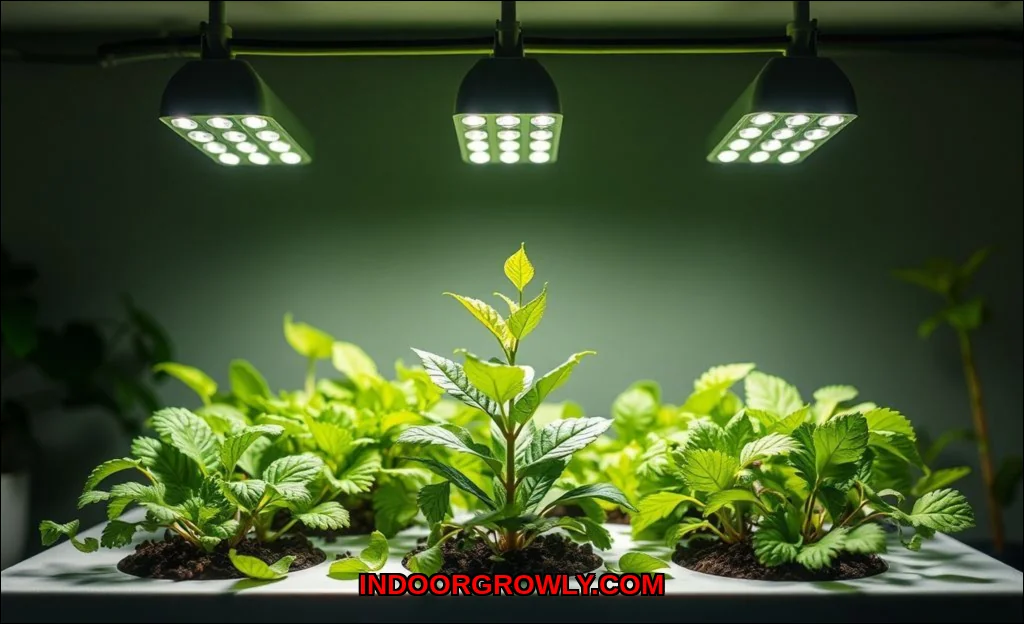 Clean vector illustration of why smart grow lights