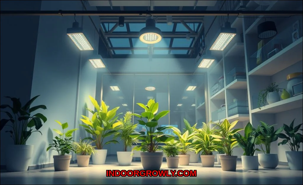 Clean vector illustration of why smart grow lights