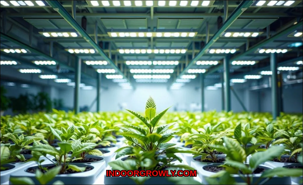Clean vector illustration of why smart grow lights