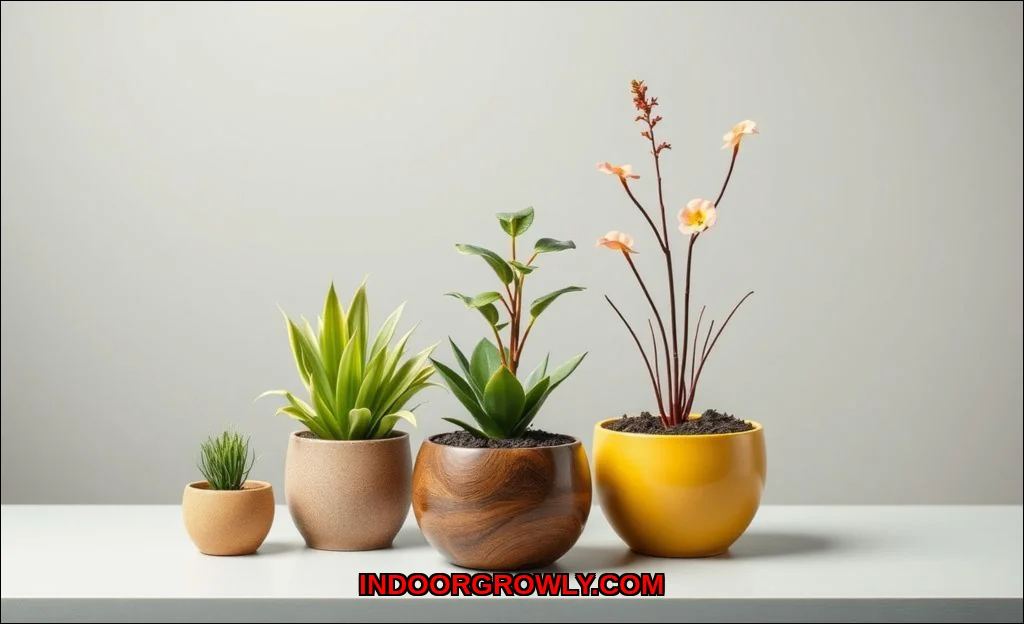 Clean vector illustration of diy smart planter pro