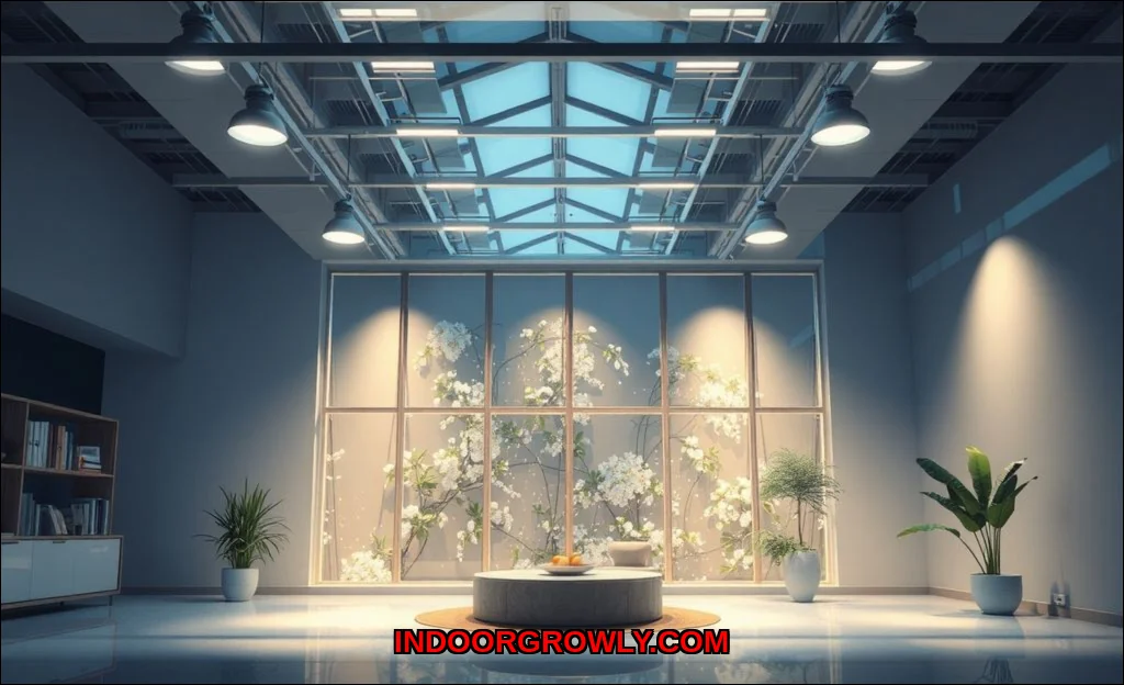 Clean vector illustration of energy-efficient ligh